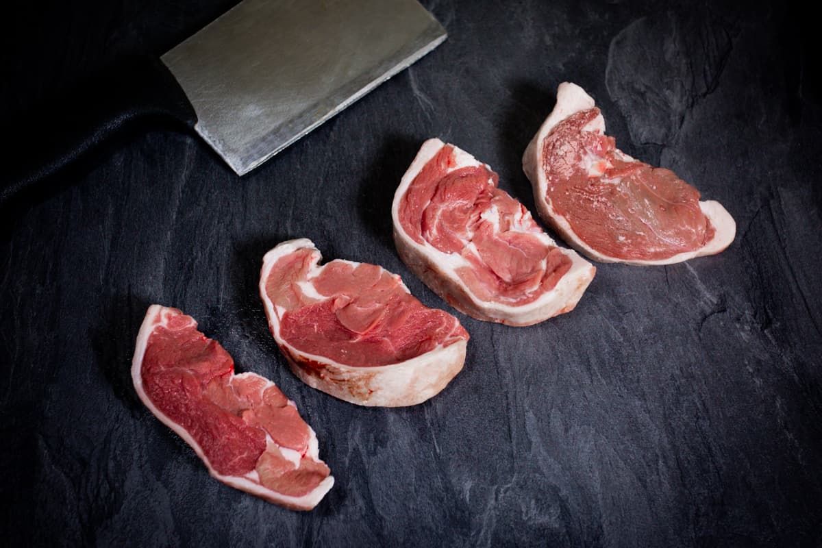 Boneless Lamb Chump Steaks