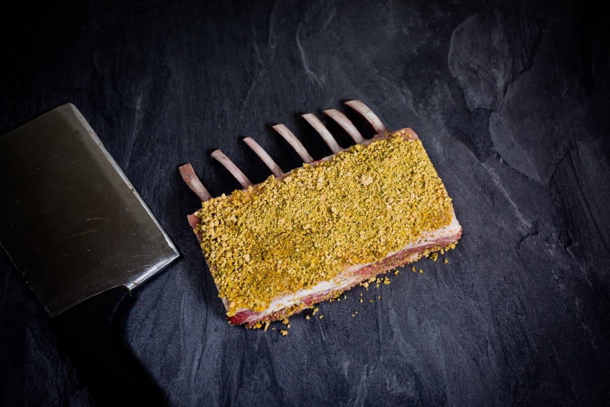 Herb Crusted Rack Of Lamb